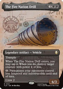 The Fire Nation Drill (Borderless) (TLA-321)  Foil - Avatar: The Last Airbender