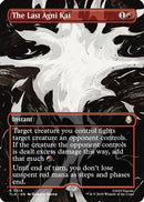 The Last Agni Kai (Borderless) (TLA-314)  Foil - Avatar: The Last Airbender