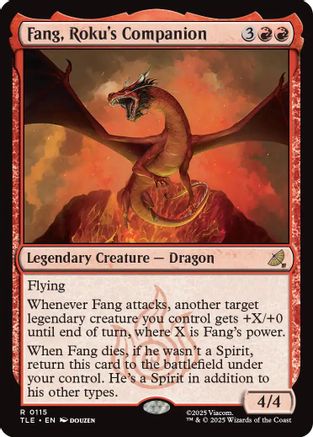 Fang, Roku's Companion (TLE-115)  - Avatar: The Last Airbender: Eternal-Legal