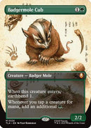 Badgermole Cub (Borderless) (TLA-326)  Foil - Avatar: The Last Airbender