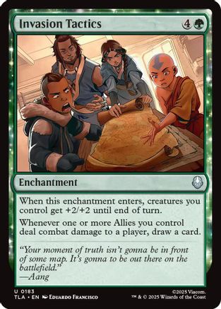 Invasion Tactics (TLA-183)  Foil - Avatar: The Last Airbender