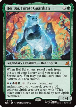Hei Bai, Forest Guardian (TLE-139)  - Avatar: The Last Airbender: Eternal-Legal