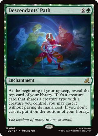 Descendants' Path (TLE-167)  Foil - Avatar: The Last Airbender: Eternal-Legal