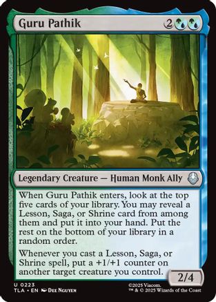 Guru Pathik (TLA-223)  Foil - Avatar: The Last Airbender