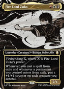 Fire Lord Zuko (Borderless) (TLA-315)  Foil - Avatar: The Last Airbender