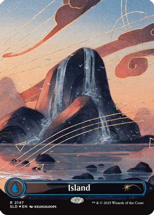 Island (2147) (SLD-2147)  Foil - Secret Lair Drop Series