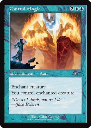 Control Magic (Retro Frame) (SLD-2151)  - Secret Lair Drop Series