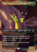 Toph, Greatest Earthbender (Borderless) (TLE-070)  Foil - Avatar: The Last Airbender: Eternal-Legal