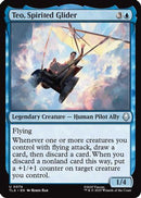 Teo, Spirited Glider (TLA-074)  Foil - Avatar: The Last Airbender