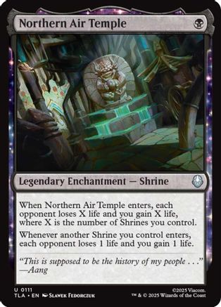 Northern Air Temple (TLA-111)  Foil - Avatar: The Last Airbender