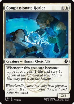 Compassionate Healer (TLA-013)  - Avatar: The Last Airbender