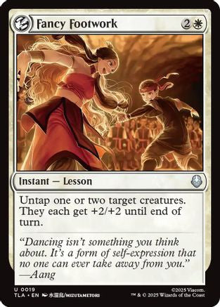 Fancy Footwork (TLA-019)  Foil - Avatar: The Last Airbender