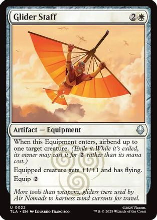 Glider Staff (TLA-022)  - Avatar: The Last Airbender
