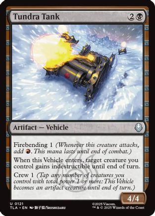 Tundra Tank (TLA-121)  - Avatar: The Last Airbender