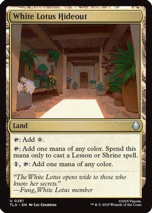 White Lotus Hideout (TLA-281) - Avatar: The Last Airbender