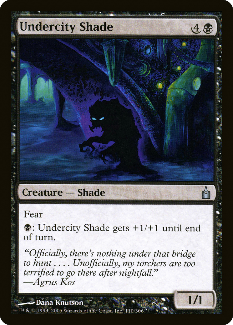 Undercity Shade (RAV-110)  - Ravnica: City of Guilds