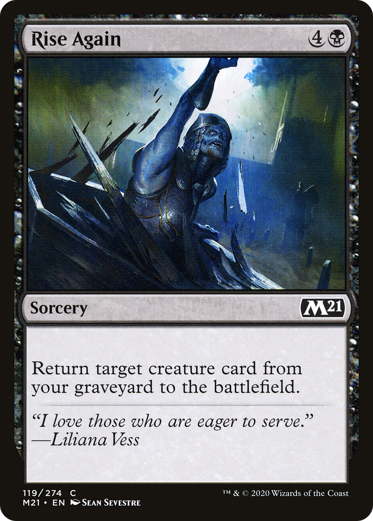 Rise Again (M21-119)  Foil - Core Set 2021