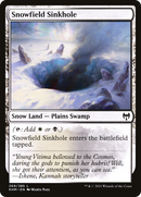 Snowfield Sinkhole (KHM-269)  - Kaldheim: (snow)