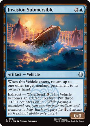 Invasion Submersible (TLA-057)  - Avatar: The Last Airbender