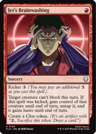 Jet's Brainwashing (TLA-143)  Foil - Avatar: The Last Airbender
