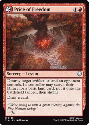 Price of Freedom (TLA-149) - Avatar: The Last Airbender