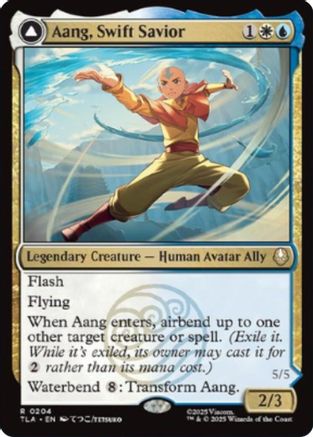 Aang, Swift Savior (TLA-204)  Foil - Avatar: The Last Airbender