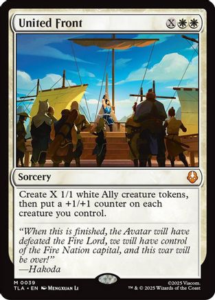 United Front (TLA-039)  - Avatar: The Last Airbender