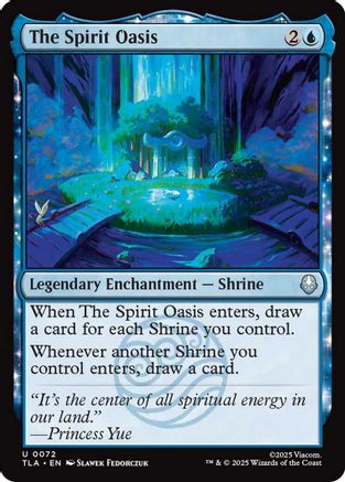 The Spirit Oasis (TLA-072)  Foil - Avatar: The Last Airbender