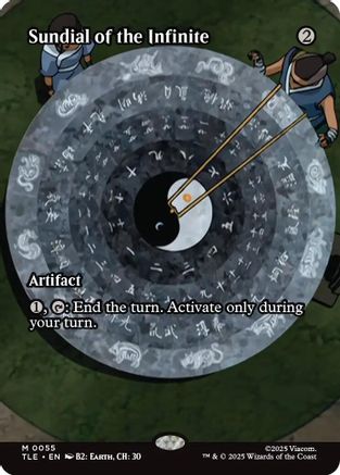 Sundial of the Infinite (Borderless) (TLE-055)  - Avatar: The Last Airbender: Eternal-Legal