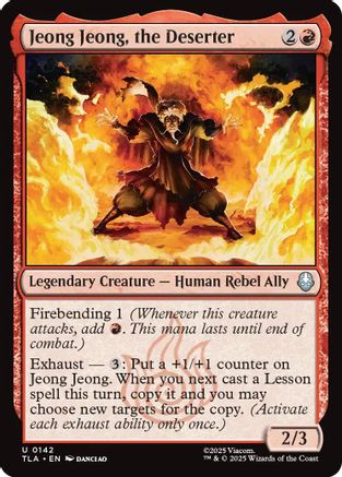 Jeong Jeong, the Deserter (TLA-142)  - Avatar: The Last Airbender