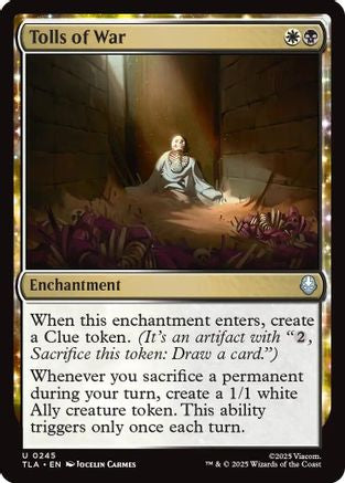 Tolls of War (TLA-245)  Foil - Avatar: The Last Airbender