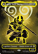 Aang, Swift Savior (Borderless) (Neon Ink Foil) (TLA-359)  Foil - Avatar: The Last Airbender