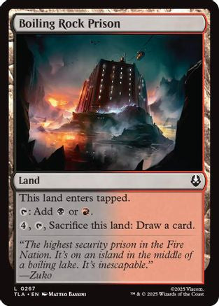 Boiling Rock Prison (TLA-267)  Foil - Avatar: The Last Airbender