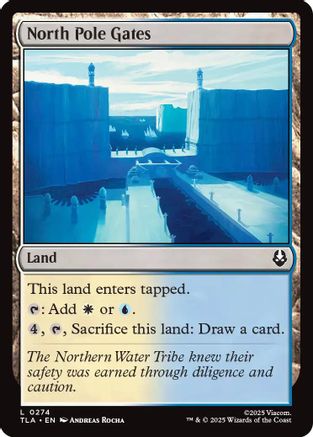 North Pole Gates (TLA-274)  Foil - Avatar: The Last Airbender
