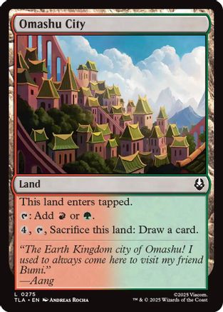 Omashu City (TLA-275)  Foil - Avatar: The Last Airbender