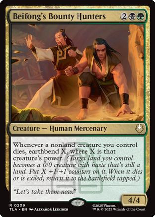 Beifong's Bounty Hunters (TLA-209)  - Avatar: The Last Airbender