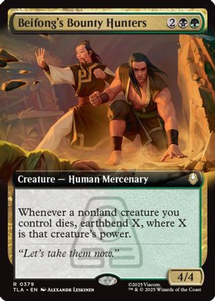 Beifong's Bounty Hunters (Extended Art) (TLA-379)  - Avatar: The Last Airbender
