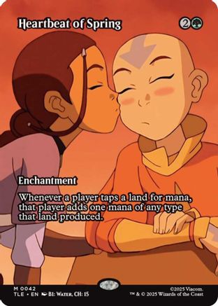 Heartbeat of Spring (Borderless) (TLE-042)  - Avatar: The Last Airbender: Eternal-Legal