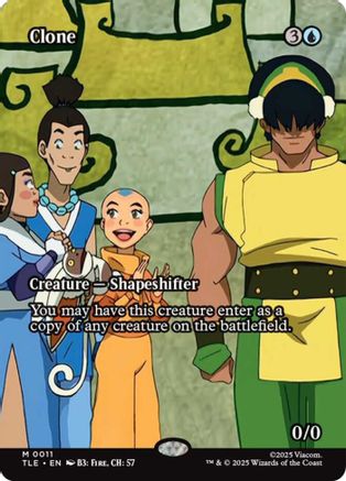 Clone (Borderless) (TLE-011)  - Avatar: The Last Airbender: Eternal-Legal