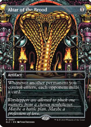 Altar of the Brood (SLC-001)  Foil - Secret Lair Countdown Kit