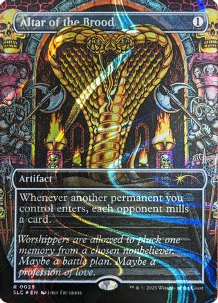 Altar of the Brood (Halo Foil) (SLC-028)  Foil - Secret Lair Countdown Kit