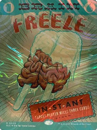 Brain Freeze (Halo Foil) (SLC-029)  Foil - Secret Lair Countdown Kit
