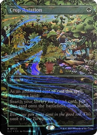 Crop Rotation (Halo Foil) (SLC-030)  Foil - Secret Lair Countdown Kit
