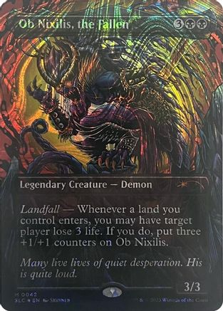 Ob Nixilis, the Fallen (Halo Foil) (SLC-042)  Foil - Secret Lair Countdown Kit