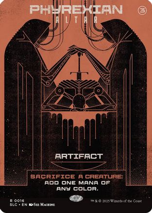 Phyrexian Altar (SLC-016)  Foil - Secret Lair Countdown Kit