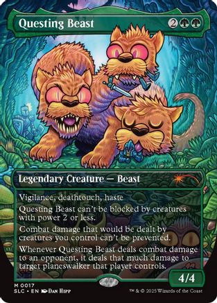 Questing Beast (SLC-017)  Foil - Secret Lair Countdown Kit