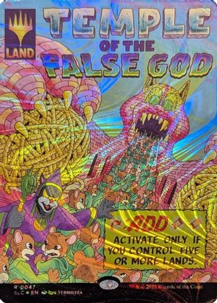 Temple of the False God (Halo Foil) (SLC-047)  Foil - Secret Lair Countdown Kit