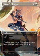 Sokka's Charge (Borderless) (TLE-065) - Avatar: The Last Airbender: Eternal-Legal Foil