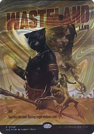 Wasteland (Halo Foil) (SLC-050)  Foil - Secret Lair Countdown Kit