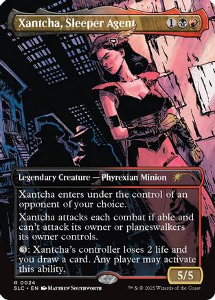 Xantcha, Sleeper Agent (SLC-024)  Foil - Secret Lair Countdown Kit